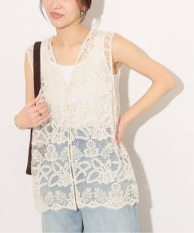 【ジャーナルスタンダード レリューム/JOURNAL STANDARD relume】のスカラレースベスト 人気、トレンドファッション・服の通販 founy(ファニー) ファッション Fashion レディースファッション Fashion for Women アウター Coat / Outerwear Collection トップス・カットソー Cut & Sew Tops ベスト&ジレ / 重ね着スタイル Vests & Gilets 2026年 2026 ジャケット Jacket, Outerwear タンク Tank Top, Sleeveless Top トレンド Trend, Trending Now フロント Front, Front Design ベスト Vest, Waistcoat レース Lace, Lace Fabric ロング Long, Long-Length |ID:prp329100004936322