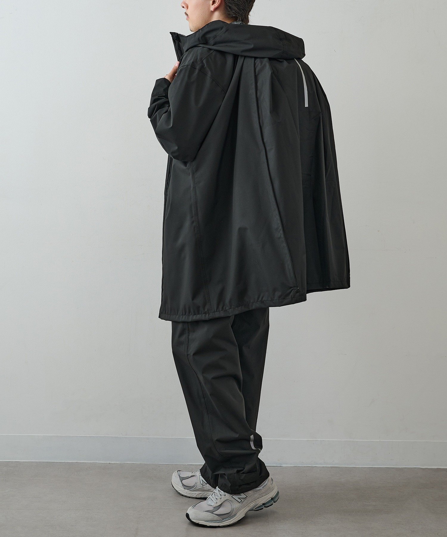 【セットアップセブン/SETUP7】のFORECAST/バッグイン対応 防水レインスーツ 上下セット 通勤通学 ユニセックス 7592 インテリア・キッズ・メンズ・レディースファッション・服の通販 founy(ファニー) 　ファッション　Fashion　レディースファッション　Fashion for Women　スーツ　Business Suits & Workwear　スーツセット・2点セット・レディーススーツ　Suit Sets / 2-Piece Suits / Office Suit Sets　ワーク　Workwear, Utility Style　再入荷　Restock / Back in Stock　ビジネス 仕事 通勤　Business / Work / Commuting　BLK|ID: prp329100004936333 ipo3291000000037042292