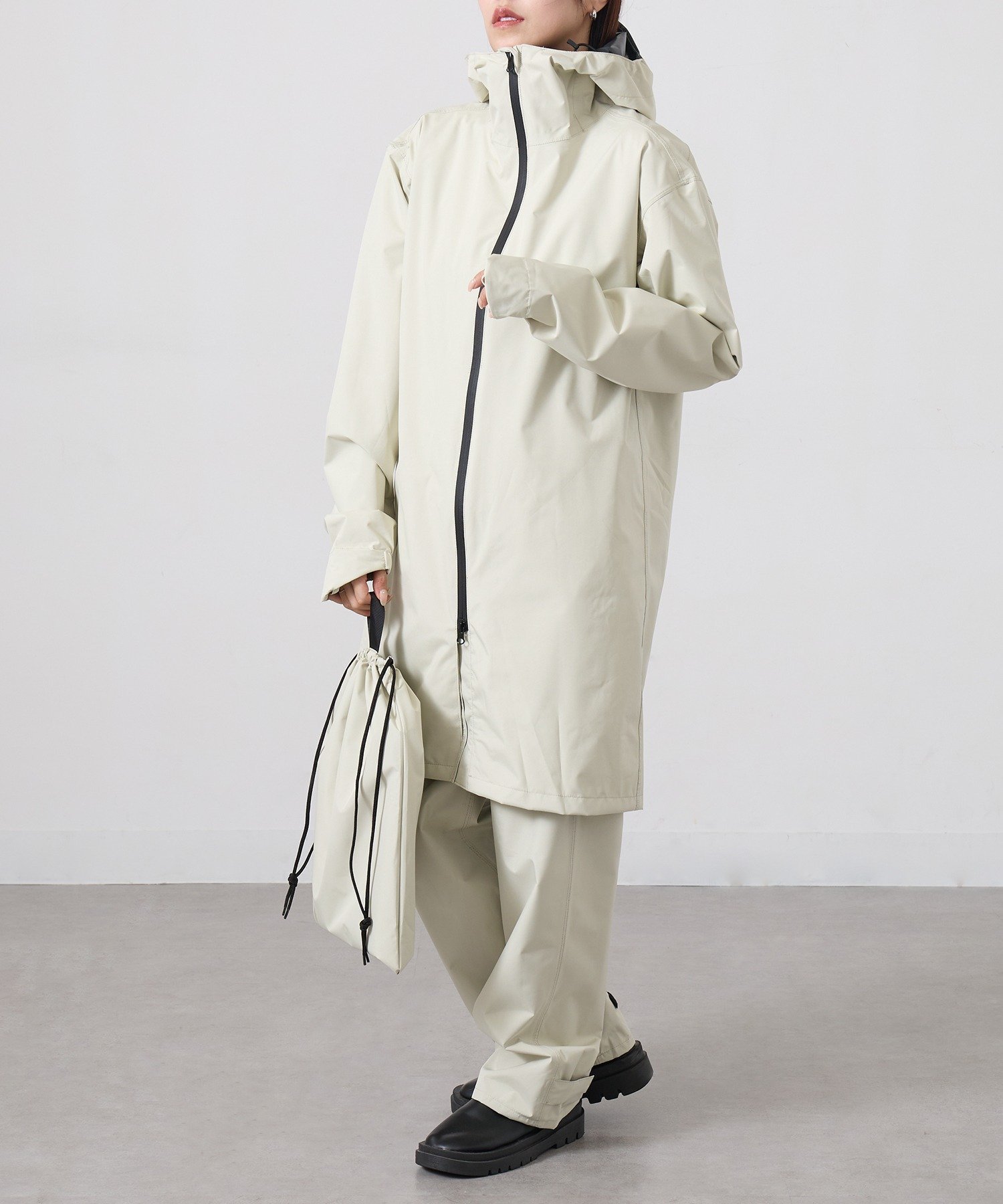 【セットアップセブン/SETUP7】のFORECAST/バッグイン対応 防水レインスーツ 上下セット 通勤通学 ユニセックス 7592 インテリア・キッズ・メンズ・レディースファッション・服の通販 founy(ファニー) 　ファッション　Fashion　レディースファッション　Fashion for Women　スーツ　Business Suits & Workwear　スーツセット・2点セット・レディーススーツ　Suit Sets / 2-Piece Suits / Office Suit Sets　ワーク　Workwear, Utility Style　再入荷　Restock / Back in Stock　ビジネス 仕事 通勤　Business / Work / Commuting　IVO|ID: prp329100004936333 ipo3291000000037042293
