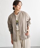 【イッカ/ikka】のミドル丈リブブルゾン 人気、トレンドファッション・服の通販 founy(ファニー) ファッション Fashion レディースファッション Fashion for Women アウター Coat / Outerwear Collection ブルゾンジャケット・スポーティアウター Blouson Jackets カフス Cuff Design ドット Polka Dot, Dot Pattern ブルゾン Blouson, Bomber Jacket ミドル Middle Length, Mid Height メタル Metal, Metal Parts thumbnail コーヒー|ID: prp329100004936342 ipo3291000000037042334