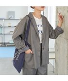 【フリークスストア/FREAK'S STORE】の限定展開 TRシングルジャケット(セットアップ対応) 人気、トレンドファッション・服の通販 founy(ファニー) ファッション Fashion レディースファッション Fashion for Women アウター Coat / Outerwear Collection レディースジャケット・軽アウター Jackets 2026年 2026 ジャケット Jacket, Outerwear セットアップ Set-Up, Coordinated Outfit セレモニー Ceremony ビジネス 仕事 通勤 Business / Work / Commuting ビッグ Big, Oversized フォーマル Formal, Dressy 二次会 After Party 入学式 Entrance Ceremony 卒業式 Graduation Ceremony 夏 Summer 披露宴 Wedding Reception S/S・春夏 SS, Spring/Summer, Warm Season 結婚式 Wedding thumbnail グレー|ID: prp329100004936347 ipo3291000000037042353