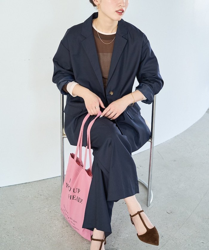 【フリークスストア/FREAK'S STORE】の限定展開 TRシングルジャケット(セットアップ対応) インテリア・キッズ・メンズ・レディースファッション・服の通販 founy(ファニー) 　ファッション　Fashion　レディースファッション　Fashion for Women　アウター　Coat / Outerwear Collection　レディースジャケット・軽アウター　Jackets　2026年　2026　ジャケット　Jacket, Outerwear　セットアップ　Set-Up, Coordinated Outfit　セレモニー　Ceremony　ビジネス 仕事 通勤　Business / Work / Commuting　ビッグ　Big, Oversized　フォーマル　Formal, Dressy　二次会　After Party　入学式　Entrance Ceremony　卒業式　Graduation Ceremony　夏　Summer　披露宴　Wedding Reception　S/S・春夏　SS, Spring/Summer, Warm Season　結婚式　Wedding　ネイビー|ID: prp329100004936347 ipo3291000000037042356