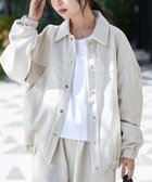 【コーエン/COEN】の【RONEL】バイカラーブルゾン 人気、トレンドファッション・服の通販 founy(ファニー) ファッション Fashion レディースファッション Fashion for Women アウター Coat / Outerwear Collection ブルゾンジャケット・スポーティアウター Blouson Jackets セットアップ Set-Up, Coordinated Outfit ツイル Twist, Twisted Detail ブルゾン Blouson, Bomber Jacket ポケット Pocket, Pocket Detail おすすめ Recommended / Our Picks エレガント 上品 Elegant thumbnail BEIGE|ID: prp329100004936360 ipo3291000000037042436