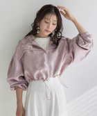 【ランダ/RANDA】のジップアップブルゾン PINK|ID: prp329100004936362 ipo3291000000037099395