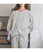 【ニコアンド/niko and】のオックスダブルボタンカバーオール 人気、トレンドファッション・服の通販 founy(ファニー) ファッション Fashion レディースファッション Fashion for Women おすすめ Recommended / Our Picks インナー Innerwear オックス Oxford Fabric ダブル Double, Double-Breasted ドローコード Drawcord, Drawstring Cord パーカー Hoodie, Parka フロント Front, Front Design ポケット Pocket, Pocket Detail ミックス Mix, Mixed Style ワーク Workwear, Utility Style 吸水 Absorbent, Quick-Dry thumbnail ヒッコリー|ID: prp329100004936366 ipo3291000000037042461