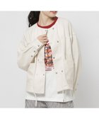 【ニコアンド/niko and】のオックスダブルボタンカバーオール 人気、トレンドファッション・服の通販 founy(ファニー) ファッション Fashion レディースファッション Fashion for Women おすすめ Recommended / Our Picks インナー Innerwear オックス Oxford Fabric ダブル Double, Double-Breasted ドローコード Drawcord, Drawstring Cord パーカー Hoodie, Parka フロント Front, Front Design ポケット Pocket, Pocket Detail ミックス Mix, Mixed Style ワーク Workwear, Utility Style 吸水 Absorbent, Quick-Dry thumbnail アイボリー|ID: prp329100004936366 ipo3291000000037042463