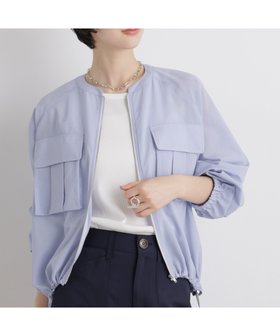 【ナノ ユニバース/nano universe】のシアードルマンドロストブルゾン 人気、トレンドファッション・服の通販 founy(ファニー) ファッション Fashion レディースファッション Fashion for Women アウター Coat / Outerwear Collection ブルゾンジャケット・スポーティアウター Blouson Jackets インナー Innerwear 春 Spring シアー Sheer, See-Through シンプル Simple, Minimal デニム Denim, Jeans Material ポケット Pocket, Pocket Detail 防寒 Cold Protection, Winter-Ready リラックス Relax, Relaxed Fit アウトレット Outlet / Clearance 夏 Summer エレガント 上品 Elegant 2026年 2026 |ID:prp329100004936374