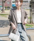 【アイテムズアーバンリサーチ/ITEMS URBAN RESEARCH】のルーズテーラード強撚ジャケット 人気、トレンドファッション・服の通販 founy(ファニー) ファッション Fashion レディースファッション Fashion for Women アウター Coat / Outerwear Collection レディースジャケット・軽アウター Jackets 2026年 2026 ジャケット Jacket, Outerwear エレガント 上品 Elegant 夏 Summer 春 Spring S/S・春夏 SS, Spring/Summer, Warm Season thumbnail カーキ|ID: prp329100004936385 ipo3291000000037042530
