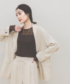 【グローバルワーク/GLOBAL WORK】のフレンチリネンジャケット/612370 人気、トレンドファッション・服の通販 founy(ファニー) ファッション Fashion レディースファッション Fashion for Women アウター Coat / Outerwear Collection レディースジャケット・軽アウター Jackets おすすめ Recommended / Our Picks インナー Innerwear キャミソール Camisole, Spaghetti Strap Top ジャケット Jacket, Outerwear ストライプ Stripe, Striped Pattern セットアップ Set-Up, Coordinated Outfit タンク Tank Top, Sleeveless Top トレンド Trend, Trending Now ボトム Bottoms, Lower Wear リネン Linen, Linen Fabric ビジネス 仕事 通勤 Business / Work / Commuting 吸水 Absorbent, Quick-Dry 洗える Machine Washable 羽織 Haori, Light Jacket thumbnail ナチュラル08|ID: prp329100004936386 ipo3291000000037042533