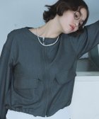 【コムサイズム/COMME CA ISM】のデニムライク ノーカラーブルゾン/セットアップ対応 人気、トレンドファッション・服の通販 founy(ファニー) ファッション Fashion レディースファッション Fashion for Women アウター Coat / Outerwear Collection ブルゾンジャケット・スポーティアウター Blouson Jackets カフス Cuff Design ギャザー Gathered, Ruffled クラシック Classic, Timeless Style ジャケット Jacket, Outerwear ストレッチ Stretch, Stretchy Fabric セットアップ Set-Up, Coordinated Outfit デニム Denim, Jeans Material 人気 Popular, Best Seller パッチ Patch, Appliqué フラップ Flap, Flap Pocket ブルゾン Blouson, Bomber Jacket ポケット Pocket, Pocket Detail thumbnail チャコール|ID: prp329100004936403 ipo3291000000037042604