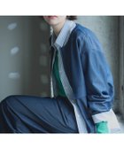 【コムサイズム/COMME CA ISM】のデニムライク ノーカラーブルゾン/セットアップ対応 人気、トレンドファッション・服の通販 founy(ファニー) ファッション Fashion レディースファッション Fashion for Women アウター Coat / Outerwear Collection ブルゾンジャケット・スポーティアウター Blouson Jackets カフス Cuff Design ギャザー Gathered, Ruffled クラシック Classic, Timeless Style ジャケット Jacket, Outerwear ストレッチ Stretch, Stretchy Fabric セットアップ Set-Up, Coordinated Outfit デニム Denim, Jeans Material 人気 Popular, Best Seller パッチ Patch, Appliqué フラップ Flap, Flap Pocket ブルゾン Blouson, Bomber Jacket ポケット Pocket, Pocket Detail thumbnail ネイビー|ID: prp329100004936403 ipo3291000000037042605