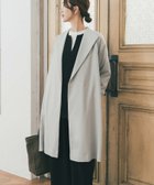 【アーバンリサーチ ドアーズ/URBAN RESEARCH DOORS】の『WEB限定』ダブルクロスガウンコート 人気、トレンドファッション・服の通販 founy(ファニー) ファッション Fashion レディースファッション Fashion for Women アウター Coat / Outerwear Collection コート・ロングコート・ピーコート Long Coats, Peacoats & More ガウン Gown, Robe シンプル Simple, Minimal ダブル Double, Double-Breasted ドレープ Drape, Draping Fabric 定番 Standard, Basic Item フロント Front, Front Design ロング Long, Long-Length S/S・春夏 SS, Spring/Summer, Warm Season 夏 Summer エレガント 上品 Elegant セレモニー Ceremony ビジネス 仕事 通勤 Business / Work / Commuting 2026年 2026 thumbnail ライトグレー|ID: prp329100004936410 ipo3291000000037042630