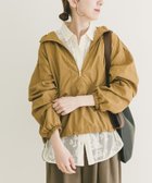 【アイテムズアーバンリサーチ/ITEMS URBAN RESEARCH】のアノラックフーディーブルゾン 人気、トレンドファッション・服の通販 founy(ファニー) ファッション Fashion レディースファッション Fashion for Women アウター Coat / Outerwear Collection ブルゾンジャケット・スポーティアウター Blouson Jackets 2026年 2026 ジップ Zip, Zipper スウェット / スエット Sweatshirt, Sweatwear トレンド Trend, Trending Now ポケット Pocket, Pocket Detail ワイド Wide, Wide Fit エレガント 上品 Elegant 夏 Summer S/S・春夏 SS, Spring/Summer, Warm Season thumbnail キャメル|ID: prp329100004936423 ipo3291000000037042690