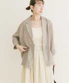 【アイテムズアーバンリサーチ/ITEMS URBAN RESEARCH】のドルマンシアージャケット 人気、トレンドファッション・服の通販 founy(ファニー) ファッション Fashion レディースファッション Fashion for Women アウター Coat / Outerwear Collection レディースジャケット・軽アウター Jackets 2026年 2026 カーディガン Cardigan, Knitwear シアー Sheer, See-Through ジャケット Jacket, Outerwear 夏 Summer S/S・春夏 SS, Spring/Summer, Warm Season thumbnail グレー|ID: prp329100004936432 ipo3291000000037042730
