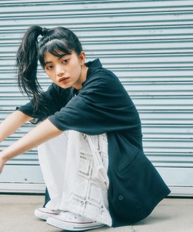 【ニコアンド/niko and】のMODE NORM CORE ジョーゼットルーズジャケット 人気、トレンドファッション・服の通販 founy(ファニー) ファッション Fashion レディースファッション Fashion for Women アウター Coat / Outerwear Collection レディースジャケット・軽アウター Jackets おすすめ Recommended / Our Picks インナー Innerwear エアリー Airy Texture キャミソール Camisole, Spaghetti Strap Top サロペット Overalls, Salopette ジャケット Jacket, Outerwear マニッシュ Mannish, Boyish ルーズ Loose, Oversized 半袖 Short Sleeve, Half Sleeve 夏 Summer |ID:prp329100004936436