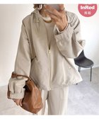 【イッカ/ikka】の【雑誌InRed4月号掲載】撥水花粉リリース2WAYマウンテンパーカー【親子コーデ】 オフホワイト|ID: prp329100004936437 ipo3291000000037042757