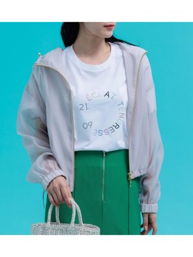 【テチチ/Te chichi】のショートシアーフーディーブルゾン 大人の最旬トレンドファッション＆コーディネート founy(ファウニー) ファッション Fashion レディースファッション Fashion for Women アウター Coat / Outerwear Collection ブルゾンジャケット・スポーティアウター Blouson Jackets エアリー Airy Texture ショート Short, Short Length |ID:prp329100004936453