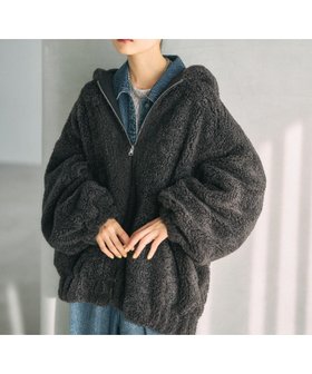 【レプシィム ローリーズファーム/LEPSIM LOWRYS FARM】のリバーシブルボアフーディブルゾン 人気、トレンドファッション・服の通販 founy(ファニー) ファッション Fashion レディースファッション Fashion for Women アウター Coat / Outerwear Collection ブルゾンジャケット・スポーティアウター Blouson Jackets トレンド Trend, Trending Now ブルゾン Blouson, Bomber Jacket リバーシブル Reversible, Two-Sided ワイド Wide, Wide Fit 冬 Winter / This Winter 防寒 Cold Protection, Winter-Ready |ID:prp329100004936468