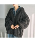 【レプシィム ローリーズファーム/LEPSIM LOWRYS FARM】のリバーシブルボアフーディブルゾン 人気、トレンドファッション・服の通販 founy(ファニー) ファッション Fashion レディースファッション Fashion for Women アウター Coat / Outerwear Collection ブルゾンジャケット・スポーティアウター Blouson Jackets トレンド Trend, Trending Now ブルゾン Blouson, Bomber Jacket リバーシブル Reversible, Two-Sided ワイド Wide, Wide Fit 冬 Winter / This Winter 防寒 Cold Protection, Winter-Ready thumbnail チャコール18|ID: prp329100004936468 ipo3291000000037042914