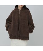 【レプシィム ローリーズファーム/LEPSIM LOWRYS FARM】のリバーシブルボアフーディブルゾン 人気、トレンドファッション・服の通販 founy(ファニー) ファッション Fashion レディースファッション Fashion for Women アウター Coat / Outerwear Collection ブルゾンジャケット・スポーティアウター Blouson Jackets トレンド Trend, Trending Now ブルゾン Blouson, Bomber Jacket リバーシブル Reversible, Two-Sided ワイド Wide, Wide Fit 冬 Winter / This Winter 防寒 Cold Protection, Winter-Ready thumbnail ブラウン58|ID: prp329100004936468 ipo3291000000037042919