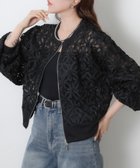 【リベリー/Riberry】の花柄シアーダブルジップブルゾン 人気、トレンドファッション・服の通販 founy(ファニー) ファッション Fashion レディースファッション Fashion for Women アウター Coat / Outerwear Collection ブルゾンジャケット・スポーティアウター Blouson Jackets アクセサリー Fashion Accessories インナー Innerwear 春 Spring キャミワンピース Cami Dress, Slip Dress 軽量 Lightweight, Ultra Light シンプル Simple, Minimal タートルネック Turtleneck, High Neck ダウン Down, Puffer チュール Tulip, Tulip Motif デニム Denim, Jeans Material バランス Balance, Style Balance フィット Fit, Slim Fit フェミニン Feminine, Girly フロント Front, Front Design ブルゾン Blouson, Bomber Jacket マーメイド Mermaid, Fishtail Silhouette モチーフ Motif, Design Theme S/S・春夏 SS, Spring/Summer, Warm Season 再入荷 Restock / Back in Stock おすすめ Recommended / Our Picks 夏 Summer thumbnail ブラック|ID: prp329100004936484 ipo3291000000037042998