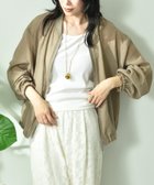 【インタープラネット/INTERPLANET】のEボイルブルゾン 人気、トレンドファッション・服の通販 founy(ファニー) ファッション Fashion レディースファッション Fashion for Women アウター Coat / Outerwear Collection ブルゾンジャケット・スポーティアウター Blouson Jackets おすすめ Recommended / Our Picks キャミワンピース Cami Dress, Slip Dress シアー Sheer, See-Through シンプル Simple, Minimal デニム Denim, Jeans Material トレンド Trend, Trending Now ブルゾン Blouson, Bomber Jacket ベーシック Basic, Essential リラックス Relax, Relaxed Fit ワイド Wide, Wide Fit 今季 This Season, Current Season ビジネス 仕事 通勤 Business / Work / Commuting thumbnail カーキ|ID: prp329100004936570 ipo3291000000037043540