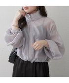 【アンドフォーエバー/RMAF】の【選べる2デザイン】大人カジュアル,シアーブルゾン グレー|ID: prp329100004936597 ipo3291000000037043700