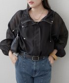 【アンドフォーエバー/RMAF】の【選べる2デザイン】大人カジュアル,シアーブルゾン ブラック系その他|ID: prp329100004936597 ipo3291000000037043707