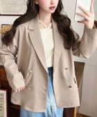 【モーメントプラス/moment+ / MEN】のマットゴールド釦ダブルテーラードジャケット 人気、トレンドファッション・服の通販 founy(ファニー) ファッション Fashion メンズファッション Fashion for Men 秋 Autumn クール Cool, Chic シューズ Shoes, Footwear ショート Short, Short Length シンプル Simple, Minimal ジャケット Jacket, Outerwear スタイリッシュ Stylish, Fashionable スラックス Slacks, Dress Pants ダウン Down, Puffer ダブル Double, Double-Breasted デニム Denim, Jeans Material トレンド Trend, Trending Now バレエ Ballet, Ballet Style フレア Flare, Flared ベーシック Basic, Essential ポケット Pocket, Pocket Detail マニッシュ Mannish, Boyish 再入荷 Restock / Back in Stock プチプライス・低価格 Affordable / Budget Price おすすめ Recommended / Our Picks エレガント 上品 Elegant thumbnail ベージュ|ID: prp329100004936626 ipo3291000000037043907