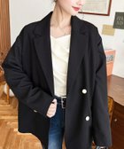 【モーメントプラス/moment+ / MEN】のマットゴールド釦ダブルテーラードジャケット 人気、トレンドファッション・服の通販 founy(ファニー) ファッション Fashion メンズファッション Fashion for Men 秋 Autumn クール Cool, Chic シューズ Shoes, Footwear ショート Short, Short Length シンプル Simple, Minimal ジャケット Jacket, Outerwear スタイリッシュ Stylish, Fashionable スラックス Slacks, Dress Pants ダウン Down, Puffer ダブル Double, Double-Breasted デニム Denim, Jeans Material トレンド Trend, Trending Now バレエ Ballet, Ballet Style フレア Flare, Flared ベーシック Basic, Essential ポケット Pocket, Pocket Detail マニッシュ Mannish, Boyish 再入荷 Restock / Back in Stock プチプライス・低価格 Affordable / Budget Price おすすめ Recommended / Our Picks エレガント 上品 Elegant thumbnail ブラック|ID: prp329100004936626 ipo3291000000037043911