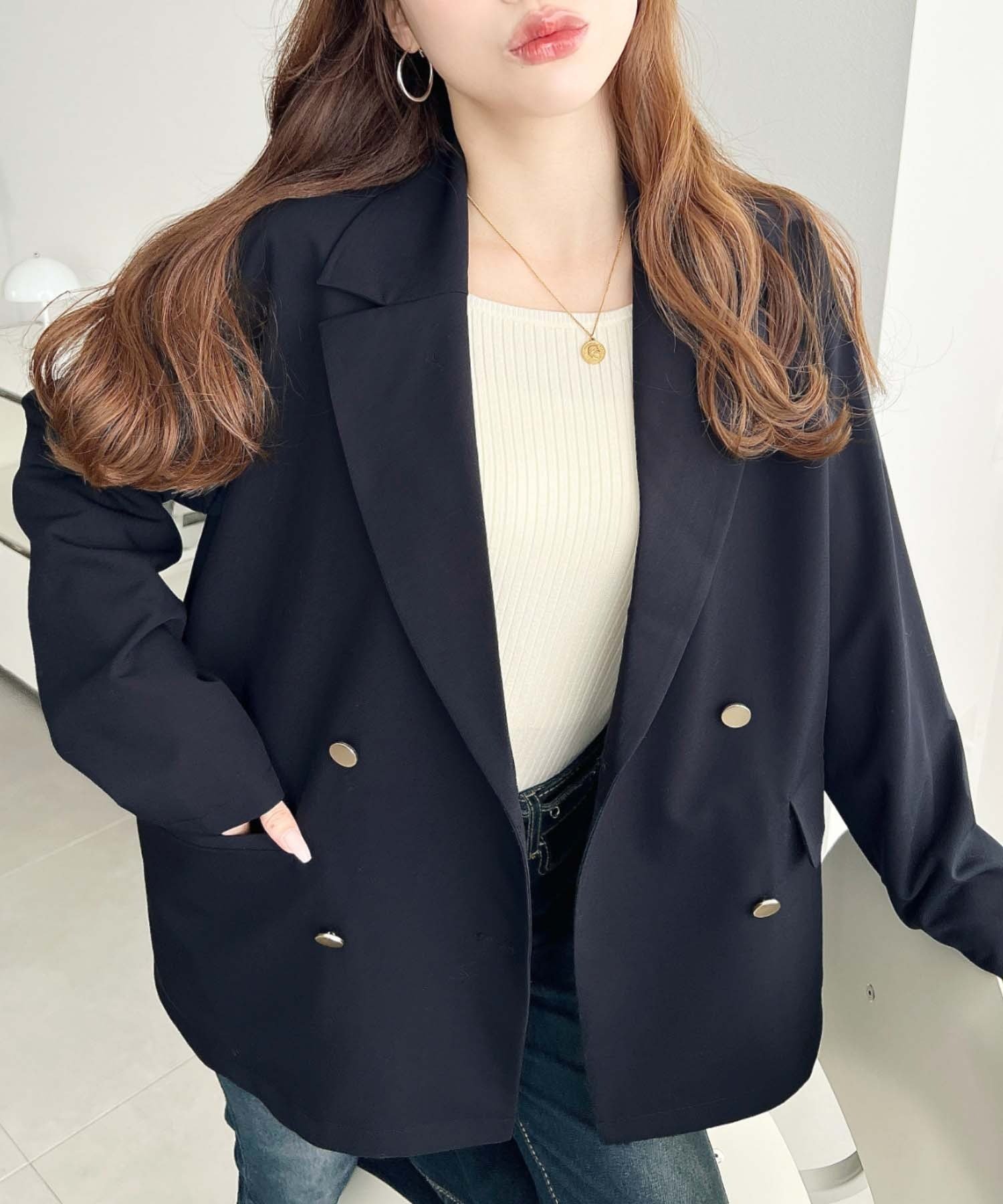 【モーメントプラス/moment+ / MEN】のマットゴールド釦ダブルテーラードジャケット インテリア・キッズ・メンズ・レディースファッション・服の通販 founy(ファニー) 　ファッション　Fashion　メンズファッション　Fashion for Men　秋　Autumn　クール　Cool, Chic　シューズ　Shoes, Footwear　ショート　Short, Short Length　シンプル　Simple, Minimal　ジャケット　Jacket, Outerwear　スタイリッシュ　Stylish, Fashionable　スラックス　Slacks, Dress Pants　ダウン　Down, Puffer　ダブル　Double, Double-Breasted　デニム　Denim, Jeans Material　トレンド　Trend, Trending Now　バレエ　Ballet, Ballet Style　フレア　Flare, Flared　ベーシック　Basic, Essential　ポケット　Pocket, Pocket Detail　マニッシュ　Mannish, Boyish　再入荷　Restock / Back in Stock　プチプライス・低価格　Affordable / Budget Price　おすすめ　Recommended / Our Picks　エレガント 上品　Elegant　ネイビー|ID: prp329100004936626 ipo3291000000037043913