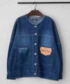 【アンドフォーエバー/RMAF】の【カジュアルコーデのマストアイテム】リメーク風ノーカラーGジャン 人気、トレンドファッション・服の通販 founy(ファニー) ファッション Fashion レディースファッション Fashion for Women アウター Coat / Outerwear Collection 2026年 2026 スニーカー Sneakers, Trainers デニム Denim, Jeans Material エレガント 上品 Elegant 再入荷 Restock / Back in Stock thumbnail ワンウォッシュ|ID: prp329100004936643 ipo3291000000037043983