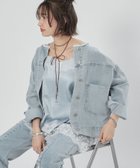 【アンドフォーエバー/RMAF】の【カジュアルコーデのマストアイテム】リメーク風ノーカラーGジャン 人気、トレンドファッション・服の通販 founy(ファニー) ファッション Fashion レディースファッション Fashion for Women アウター Coat / Outerwear Collection 2026年 2026 スニーカー Sneakers, Trainers デニム Denim, Jeans Material エレガント 上品 Elegant 再入荷 Restock / Back in Stock thumbnail ケミカルウォッシュ|ID: prp329100004936643 ipo3291000000037043985