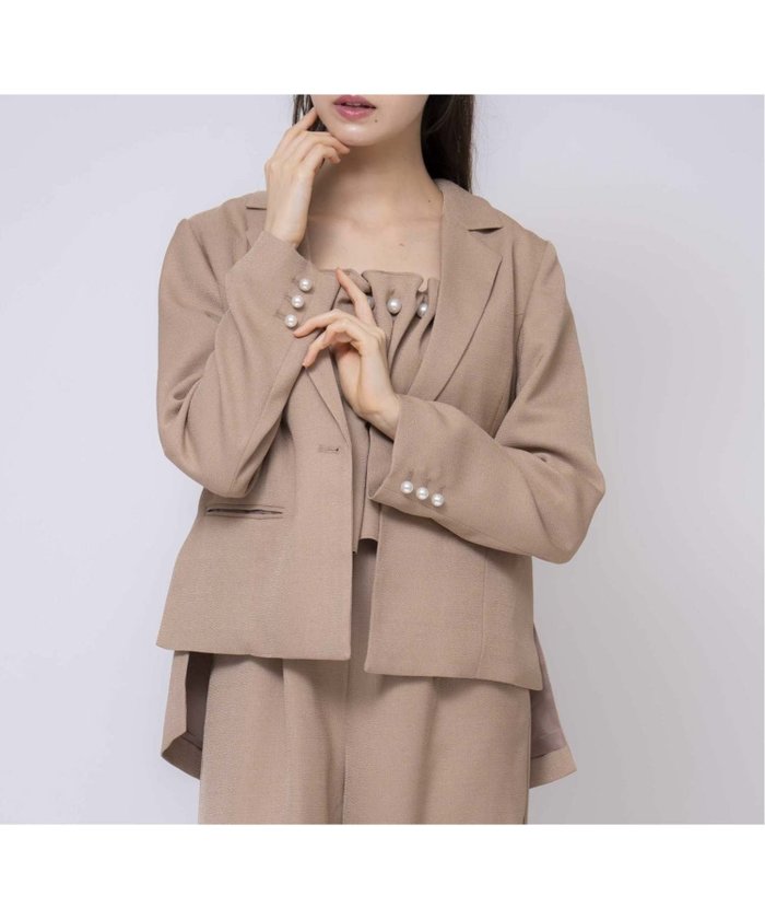 【ノエラ/Noela】のアシメテーラードジャケット インテリア・キッズ・メンズ・レディースファッション・服の通販 founy(ファニー) https://founy.com/ ファッション Fashion レディースファッション Fashion for Women アウター Coat / Outerwear Collection レディースジャケット・軽アウター Jackets テーラードジャケット / 通勤・きれいめスタイル Tailored Jackets & Blazers ジャケット Jacket, Outerwear トレンド Trend, Trending Now ポケット Pocket, Pocket Detail 春 Spring |ID: prp329100004936655 ipo3291000000037044039