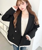 【モーメントプラス/moment+ / MEN】のマットゴールド釦配色フリルピンストライプWテーラージャケット 人気、トレンドファッション・服の通販 founy(ファニー) ファッション Fashion メンズファッション Fashion for Men 春 Spring 軽量 Lightweight, Ultra Light シンプル Simple, Minimal ジャケット Jacket, Outerwear ストライプ Stripe, Striped Pattern スニーカー Sneakers, Trainers スラックス Slacks, Dress Pants デニム Denim, Jeans Material トレンド Trend, Trending Now 定番 Standard, Basic Item なめらか Smooth, Silky Texture フェミニン Feminine, Girly フリル Frill, Ruffle フレア Flare, Flared ベーシック Basic, Essential ポケット Pocket, Pocket Detail ミニスカート Mini Skirt, Short Skirt 再入荷 Restock / Back in Stock プチプライス・低価格 Affordable / Budget Price おすすめ Recommended / Our Picks エレガント 上品 Elegant ビジネス 仕事 通勤 Business / Work / Commuting thumbnail ブラック|ID: prp329100004936675 ipo3291000000037044160