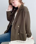 【モーメントプラス/moment+ / MEN】のマットゴールド釦配色フリルピンストライプWテーラージャケット 人気、トレンドファッション・服の通販 founy(ファニー) ファッション Fashion メンズファッション Fashion for Men 春 Spring 軽量 Lightweight, Ultra Light シンプル Simple, Minimal ジャケット Jacket, Outerwear ストライプ Stripe, Striped Pattern スニーカー Sneakers, Trainers スラックス Slacks, Dress Pants デニム Denim, Jeans Material トレンド Trend, Trending Now 定番 Standard, Basic Item なめらか Smooth, Silky Texture フェミニン Feminine, Girly フリル Frill, Ruffle フレア Flare, Flared ベーシック Basic, Essential ポケット Pocket, Pocket Detail ミニスカート Mini Skirt, Short Skirt 再入荷 Restock / Back in Stock プチプライス・低価格 Affordable / Budget Price おすすめ Recommended / Our Picks エレガント 上品 Elegant ビジネス 仕事 通勤 Business / Work / Commuting thumbnail ブラウン|ID: prp329100004936675 ipo3291000000037044164