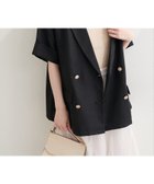 【ナチュラルクチュール/natural couture】の半袖サマーツイードテーラードジャケット 人気、トレンドファッション・服の通販 founy(ファニー) ファッション Fashion レディースファッション Fashion for Women アウター Coat / Outerwear Collection レディースジャケット・軽アウター Jackets テーラードジャケット / 通勤・きれいめスタイル Tailored Jackets & Blazers カットソー Cut and Sewn Top ダブル Double, Double-Breasted デニム Denim, Jeans Material トレンド Trend, Trending Now フェミニン Feminine, Girly 半袖 Short Sleeve, Half Sleeve リラックス Relax, Relaxed Fit レース Lace, Lace Fabric 再入荷 Restock / Back in Stock おすすめ Recommended / Our Picks エレガント 上品 Elegant 2026年 2026 thumbnail ブラック|ID: prp329100004936686 ipo3291000000037044246