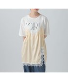 【レプシィム ローリーズファーム/LEPSIM LOWRYS FARM】のキャミドッキングプリントプルオーバー 人気、トレンドファッション・服の通販 founy(ファニー) ファッション Fashion レディースファッション Fashion for Women トップス・カットソー Cut & Sew Tops キャミソール&ノースリーブ Camisoles & Sleeveless Tops カジュアルプルオーバー・ニットトップス Pullovers & Knit Tops / Casual Pullovers おすすめ Recommended / Our Picks キャミソール Camisole, Spaghetti Strap Top トレンド Trend, Trending Now ドッキング Docking, Mixed Material ラップ Wrap, Wrap Design thumbnail オフホワイト×アイボリー08|ID: prp329100004936710 ipo3291000000037044413