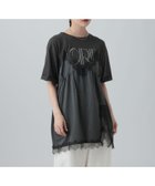 【レプシィム ローリーズファーム/LEPSIM LOWRYS FARM】のキャミドッキングプリントプルオーバー 人気、トレンドファッション・服の通販 founy(ファニー) ファッション Fashion レディースファッション Fashion for Women トップス・カットソー Cut & Sew Tops キャミソール&ノースリーブ Camisoles & Sleeveless Tops カジュアルプルオーバー・ニットトップス Pullovers & Knit Tops / Casual Pullovers おすすめ Recommended / Our Picks キャミソール Camisole, Spaghetti Strap Top トレンド Trend, Trending Now ドッキング Docking, Mixed Material ラップ Wrap, Wrap Design thumbnail チャコール×チャコール18|ID: prp329100004936710 ipo3291000000037044415