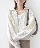 【シップス フォー ウィメン/SHIPS】の【WEB限定】 手洗い可能 フラワー ジャカード ジップ カーディガン 人気、トレンドファッション・服の通販 founy(ファニー) ファッション Fashion レディースファッション Fashion for Women トップス・カットソー Cut & Sew Tops カーディガン・羽織り Layered Style Cardigans インナー Innerwear 春 Spring 秋 Autumn カーディガン Cardigan, Knitwear シンプル Simple, Minimal ジップ Zip, Zipper ジャカード／ジャガード Jacquard, Woven Pattern タートルネック Turtleneck, High Neck 人気 Popular, Best Seller フラワー Flower, Floral ポケット Pocket, Pocket Detail 羽織 Haori, Light Jacket おすすめ Recommended / Our Picks 2025年 2025 2025-2026秋冬・A/W Autumn/Winter 2025–26 AW25–26 thumbnail オフホワイト|ID: prp329100004936734 ipo3291000000037044629