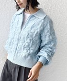 【シップス フォー ウィメン/SHIPS】の【WEB限定】 手洗い可能 フラワー ジャカード ジップ カーディガン 人気、トレンドファッション・服の通販 founy(ファニー) ファッション Fashion レディースファッション Fashion for Women トップス・カットソー Cut & Sew Tops カーディガン・羽織り Layered Style Cardigans インナー Innerwear 春 Spring 秋 Autumn カーディガン Cardigan, Knitwear シンプル Simple, Minimal ジップ Zip, Zipper ジャカード／ジャガード Jacquard, Woven Pattern タートルネック Turtleneck, High Neck 人気 Popular, Best Seller フラワー Flower, Floral ポケット Pocket, Pocket Detail 羽織 Haori, Light Jacket おすすめ Recommended / Our Picks 2025年 2025 2025-2026秋冬・A/W Autumn/Winter 2025–26 AW25–26 thumbnail ライトブルー|ID: prp329100004936734 ipo3291000000037044634