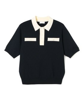 【トゥモローランド/TOMORROWLAND】のストレッチタックドット ポロプルオーバー 人気、トレンドファッション・服の通販 founy(ファニー) ファッション Fashion レディースファッション Fashion for Women トップス・カットソー Cut & Sew Tops カジュアルプルオーバー・ニットトップス Pullovers & Knit Tops / Casual Pullovers クラシカル Classical, Vintage-Inspired コンパクト Compact, Small Size スリーブ Sleeve, Long Sleeve / Short Sleeve ドット Polka Dot, Dot Pattern ハーフ Half, Half-Length ワイド Wide, Wide Fit エレガント 上品 Elegant |ID:prp329100004936738