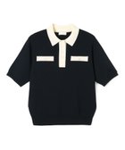 【トゥモローランド/TOMORROWLAND】のストレッチタックドット ポロプルオーバー 人気、トレンドファッション・服の通販 founy(ファニー) ファッション Fashion レディースファッション Fashion for Women トップス・カットソー Cut & Sew Tops カジュアルプルオーバー・ニットトップス Pullovers & Knit Tops / Casual Pullovers クラシカル Classical, Vintage-Inspired コンパクト Compact, Small Size スリーブ Sleeve, Long Sleeve / Short Sleeve ドット Polka Dot, Dot Pattern ハーフ Half, Half-Length ワイド Wide, Wide Fit エレガント 上品 Elegant thumbnail 68 ネイビー系|ID: prp329100004936738 ipo3291000000037044678