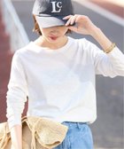 【スローブ イエナ/SLOBE IENA】のシアー天竺クルーネックロンTEE 人気、トレンドファッション・服の通販 founy(ファニー) ファッション Fashion レディースファッション Fashion for Women トップス・カットソー Cut & Sew Tops ロングTシャツ・Tシャツ Longline T-Shirts & Tees 2026年 2026 インナー Innerwear コンパクト Compact, Small Size シアー Sheer, See-Through thumbnail ホワイト|ID: prp329100004936739 ipo3291000000037044691