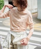 【スローブ イエナ/SLOBE IENA】のシアー天竺クルーネックロンTEE 人気、トレンドファッション・服の通販 founy(ファニー) ファッション Fashion レディースファッション Fashion for Women トップス・カットソー Cut & Sew Tops ロングTシャツ・Tシャツ Longline T-Shirts & Tees 2026年 2026 インナー Innerwear コンパクト Compact, Small Size シアー Sheer, See-Through thumbnail ベージュ|ID: prp329100004936739 ipo3291000000037044693