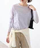 【スローブ イエナ/SLOBE IENA】のシアー天竺クルーネックロンTEE 人気、トレンドファッション・服の通販 founy(ファニー) ファッション Fashion レディースファッション Fashion for Women トップス・カットソー Cut & Sew Tops ロングTシャツ・Tシャツ Longline T-Shirts & Tees 2026年 2026 インナー Innerwear コンパクト Compact, Small Size シアー Sheer, See-Through thumbnail パープル C|ID: prp329100004936739 ipo3291000000037044695