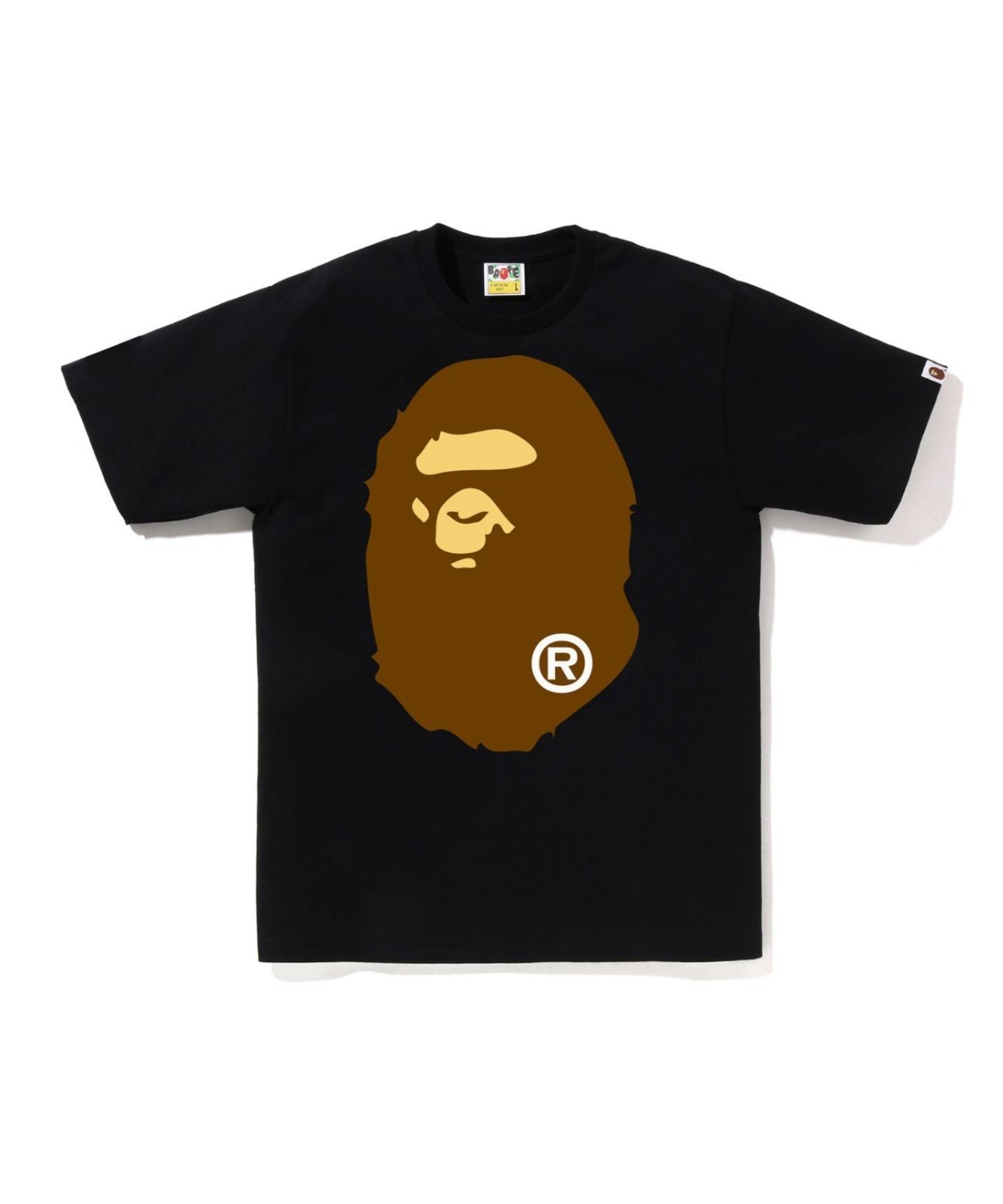 【ア ベイシング エイプ/A BATHING APE】のBIG APE HEAD TEE 人気、トレンドファッション・服の通販 founy(ファニー) 　ファッション　Fashion　レディースファッション　Fashion for Women　インナー　Innerwear　グラフィック　Graphic, Graphic Design　ショート　Short, Short Length　スリーブ　Sleeve, Long Sleeve / Short Sleeve　フロント　Front, Front Design　プリント　Print, Printed Pattern　ラバー　Rubber, Rubber Sole　 other-1|ID: prp329100004936745 ipo3291000000037044741