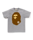 【ア ベイシング エイプ/A BATHING APE】のBIG APE HEAD TEE 人気、トレンドファッション・服の通販 founy(ファニー) ファッション Fashion レディースファッション Fashion for Women インナー Innerwear グラフィック Graphic, Graphic Design ショート Short, Short Length スリーブ Sleeve, Long Sleeve / Short Sleeve フロント Front, Front Design プリント Print, Printed Pattern ラバー Rubber, Rubber Sole thumbnail GRAY|ID: prp329100004936745 ipo3291000000037044745