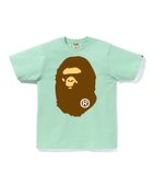 【ア ベイシング エイプ/A BATHING APE】のBIG APE HEAD TEE 人気、トレンドファッション・服の通販 founy(ファニー) ファッション Fashion レディースファッション Fashion for Women インナー Innerwear グラフィック Graphic, Graphic Design ショート Short, Short Length スリーブ Sleeve, Long Sleeve / Short Sleeve フロント Front, Front Design プリント Print, Printed Pattern ラバー Rubber, Rubber Sole thumbnail GREEN|ID: prp329100004936745 ipo3291000000037044747