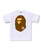 【ア ベイシング エイプ/A BATHING APE】のBIG APE HEAD TEE 人気、トレンドファッション・服の通販 founy(ファニー) ファッション Fashion レディースファッション Fashion for Women インナー Innerwear グラフィック Graphic, Graphic Design ショート Short, Short Length スリーブ Sleeve, Long Sleeve / Short Sleeve フロント Front, Front Design プリント Print, Printed Pattern ラバー Rubber, Rubber Sole thumbnail WHITE|ID: prp329100004936745 ipo3291000000037044756